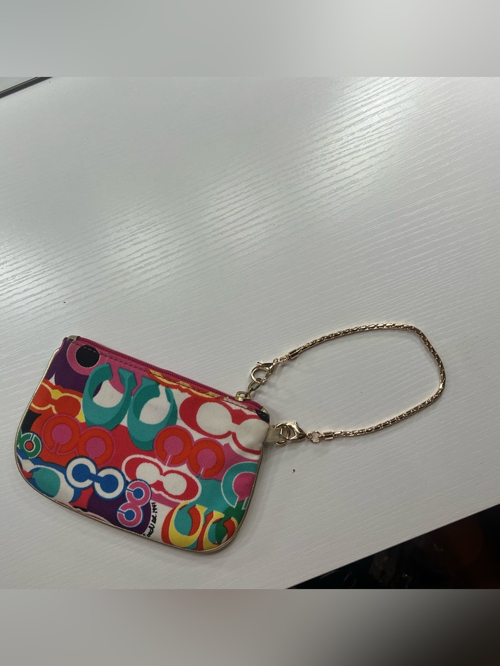 Coach Poppy Multi-ColorWristlet - Picture 6 of 9